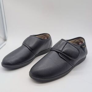 AMERICAN CLASSICS BY DE LA RENTIS SHOES MENS 13 M COMFORT LOAFER BLACK LEATHER AMERICAN CLASSICS BY DE LA RENTIS SHOES MENS 13 M COMFORT  main image 3